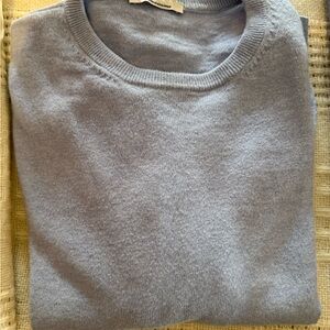 Men's Light Blue Crewneck Sweater